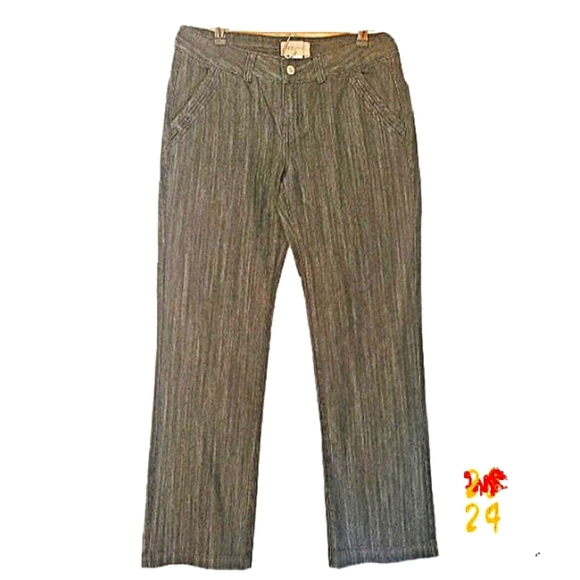 Tex Max Azria Jean 90’s Western Cotton Straight Mid Rise Mid Black W28 Fit 32x32 - Picture 1 of 13